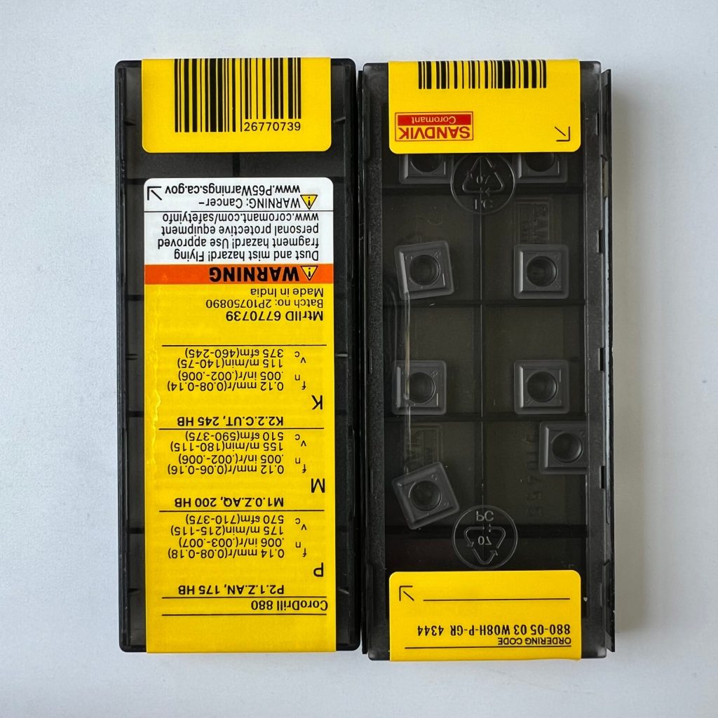 SANDVIK / 880-0503W08H-P-GR 4344 / 10 pcs