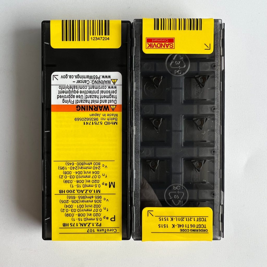 SANDVIK / TCGT06T104L-K 1515 / 10 pcs