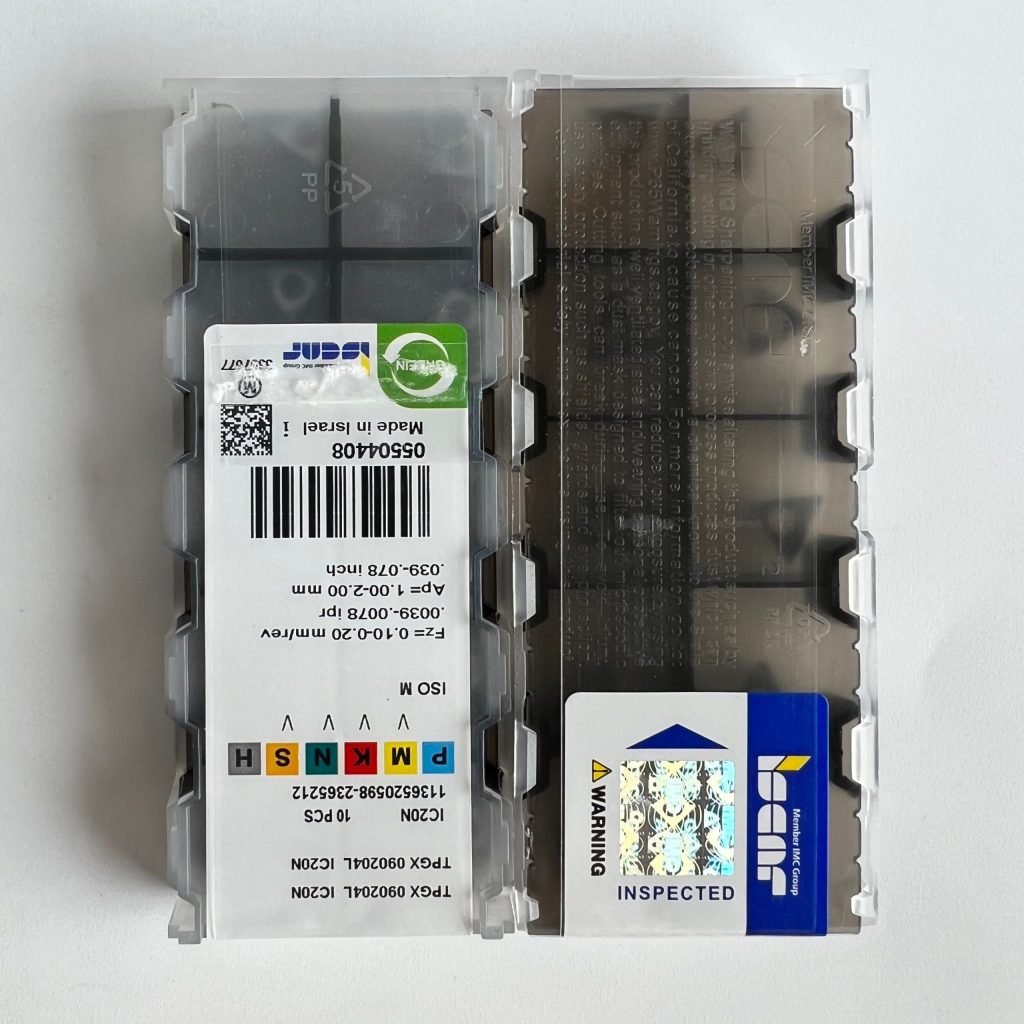 ISCAR / TPGX090204L IC20N / 10 pcs