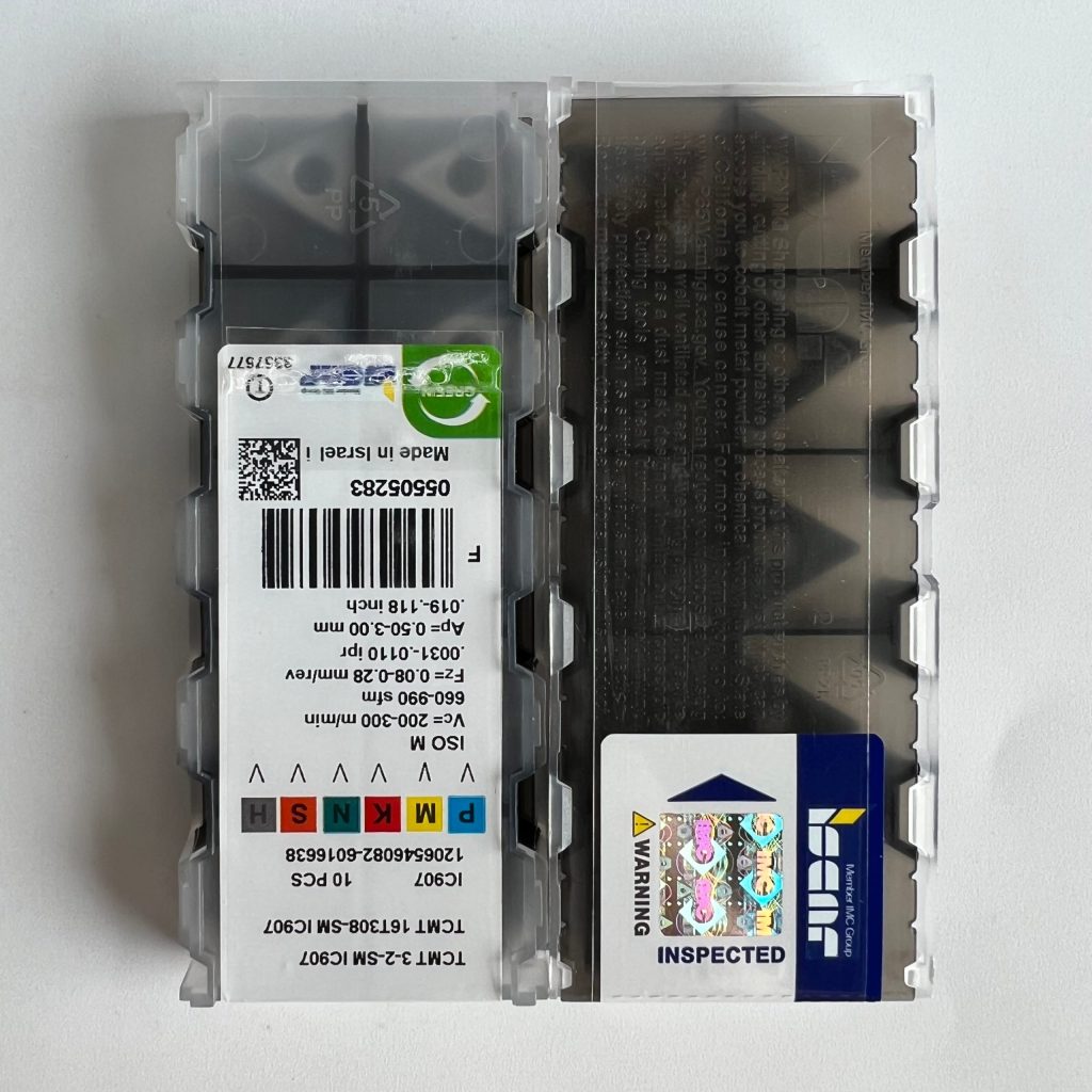 ISCAR / TCMT16T308-SM IC907 / 10 pcs