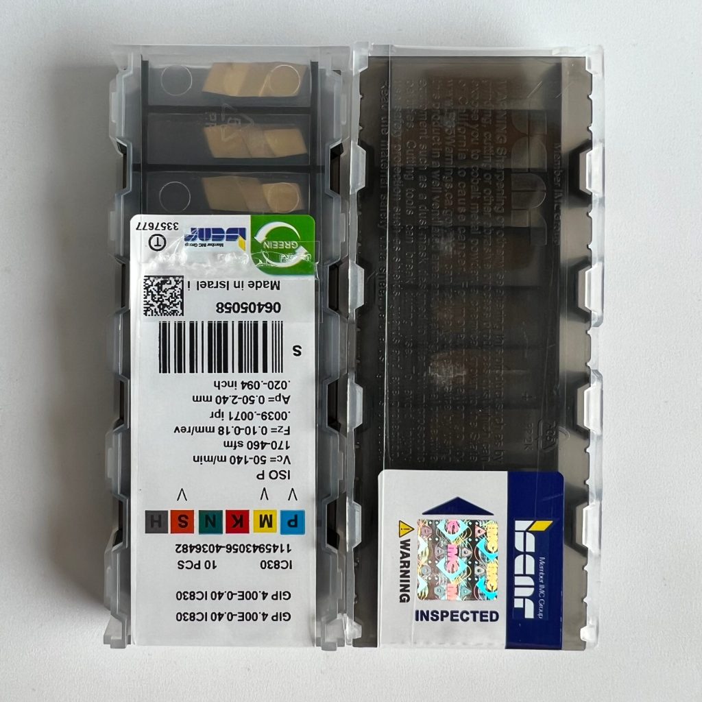 ISCAR / GIP4.00E-0.40 IC830 / 10 pcs
