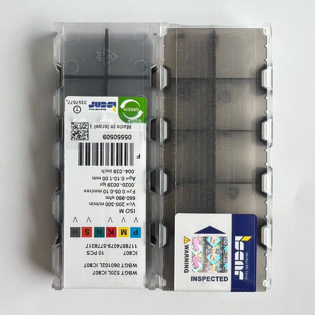 ISCAR / WBGT060102L IC807 / 10 pcs