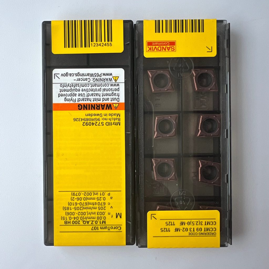 SANDVIK / CCMT09T302-MF 1125 / 10 pcs
