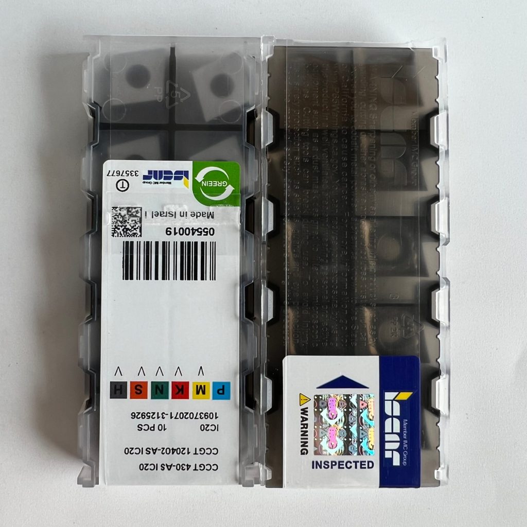 ISCAR / CCGT120402-AS IC20 / 10 pcs