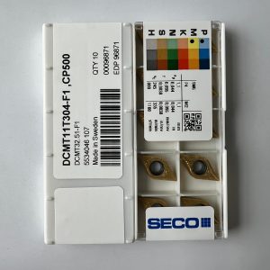 SECO /  DCMT11T304-F1,CP500 / 10 pcs