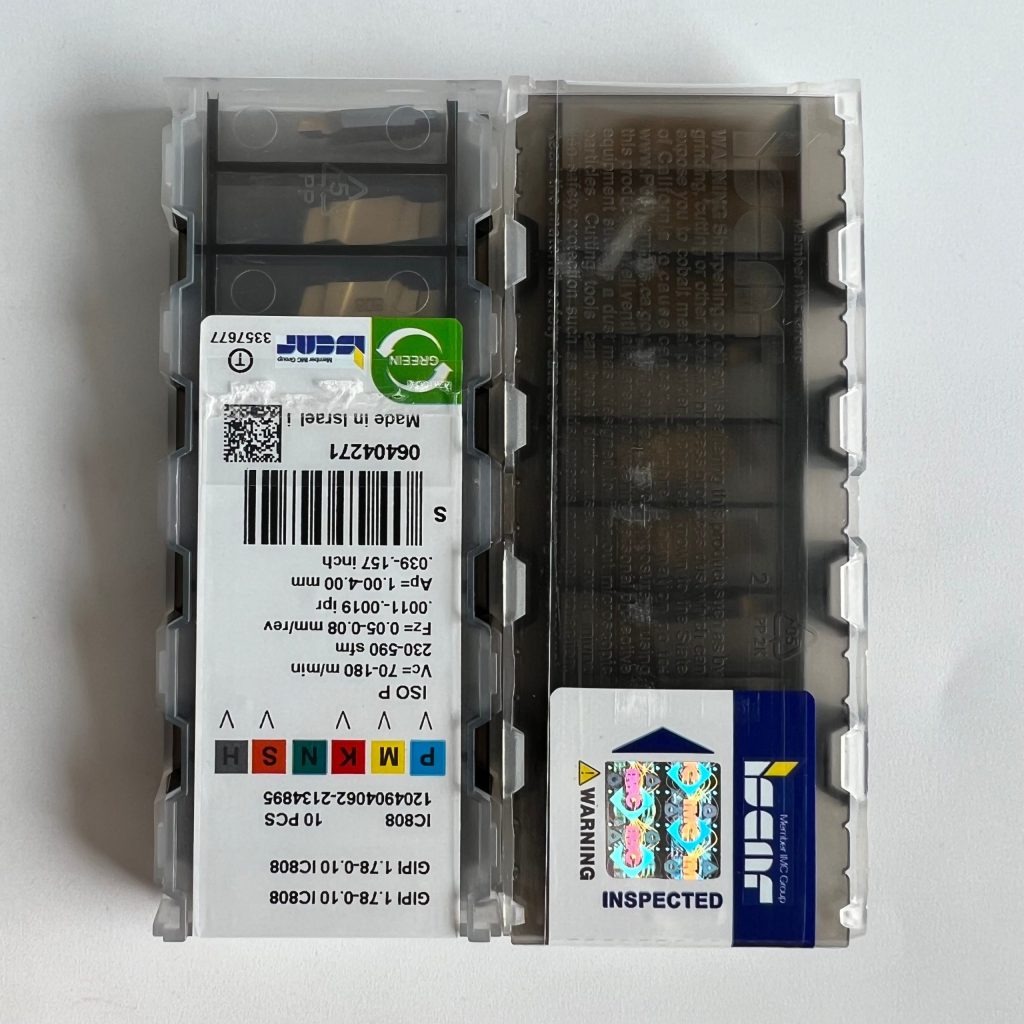 ISCAR / GIPI1.78-0.10 IC808 / 10 pcs