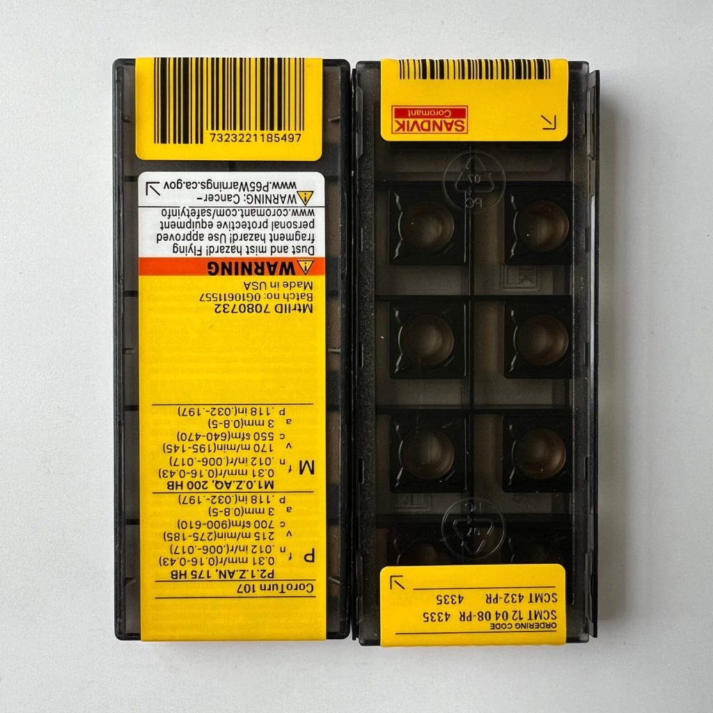 SANDVIK / SCMT120408-PR 4335 / 10 pcs