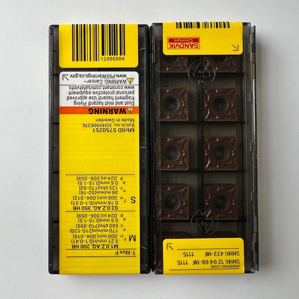 SANDVIK / SNMG120408-MF 1115 / 10 pcs
