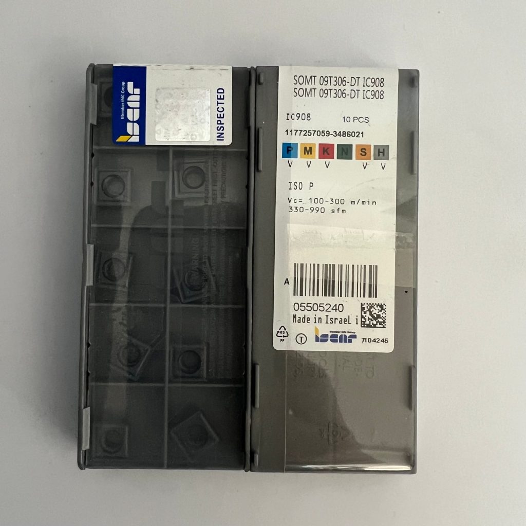 ISCAR / SOMT 09T306-DT IC908 / 10 pcs
