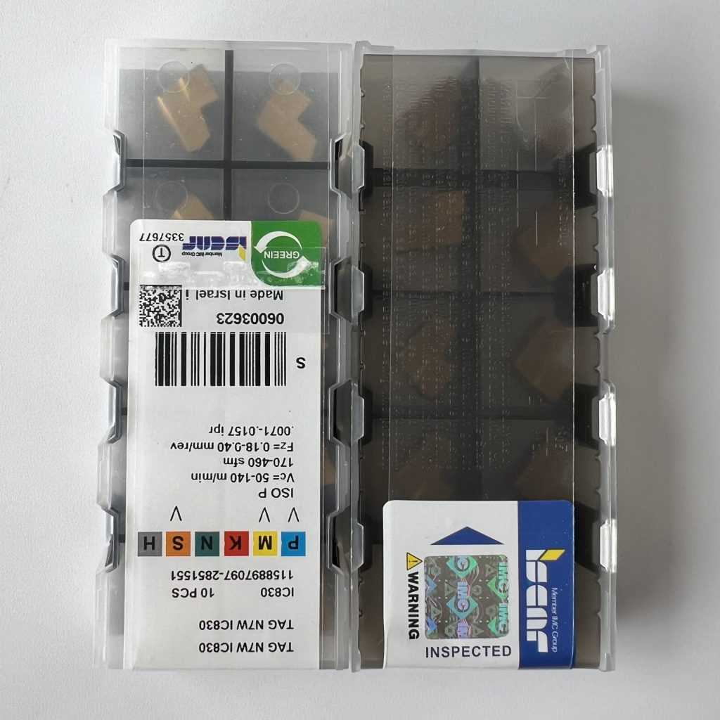 ISCAR / TAGN7W IC830 / 10 pcs