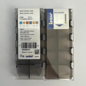 ISCAR / WCGT 020104L IC908 / 10 pcs