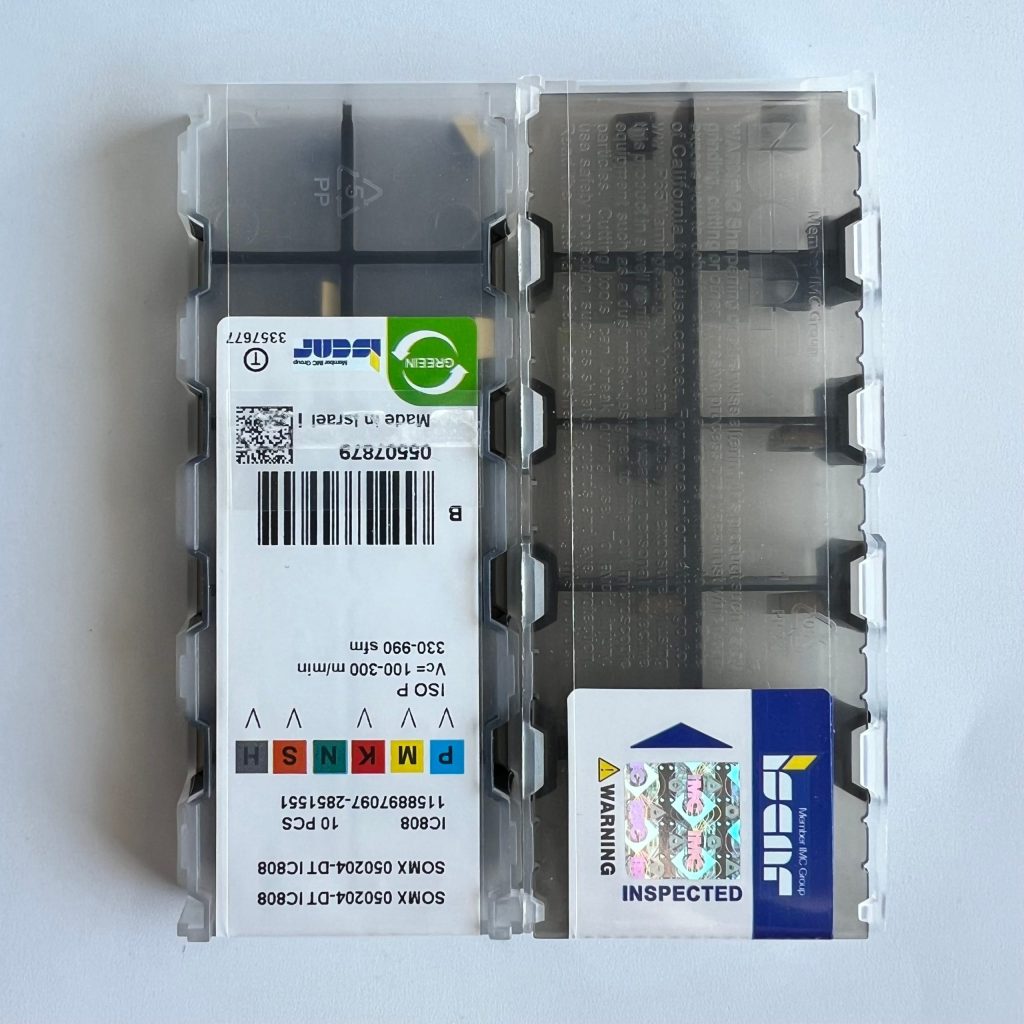ISCAR / SOMX050204-DT IC808 / 10 pcs