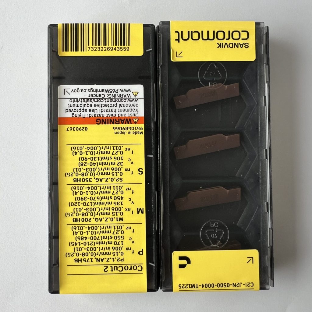 SANDVIK / C2I-J2N-0500-0004-TM 1225 / 5 pcs