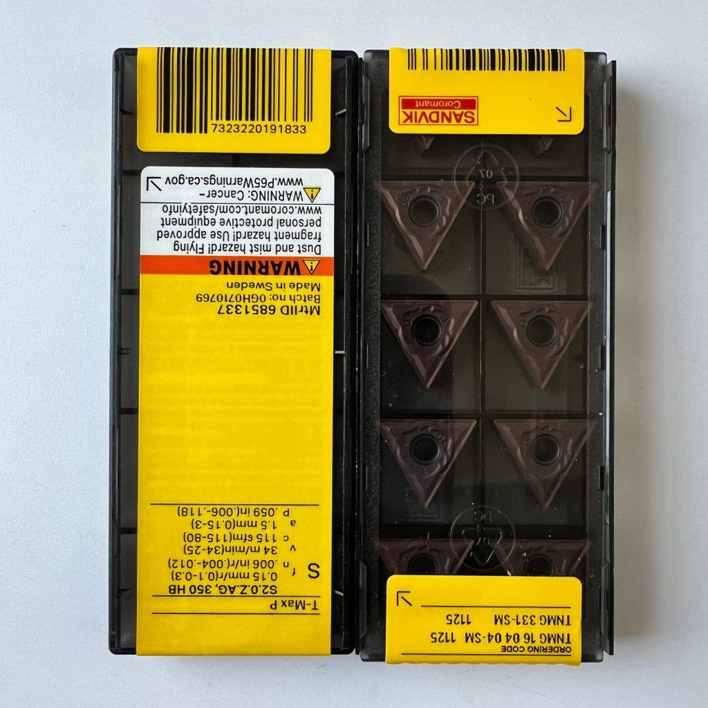 SANDVIK / TNMG160404-SM 1125 / 10 pcs