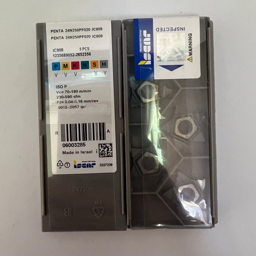 ISCAR / PENTA 24N250PF020 IC908 / 5 pcs