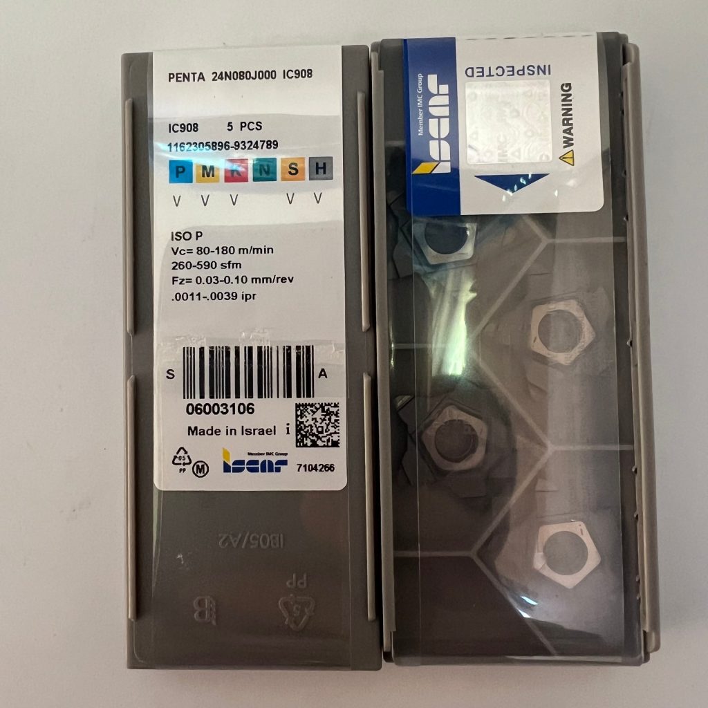 ISCAR / PENTA 24N080J000 IC908 / 5 pcs