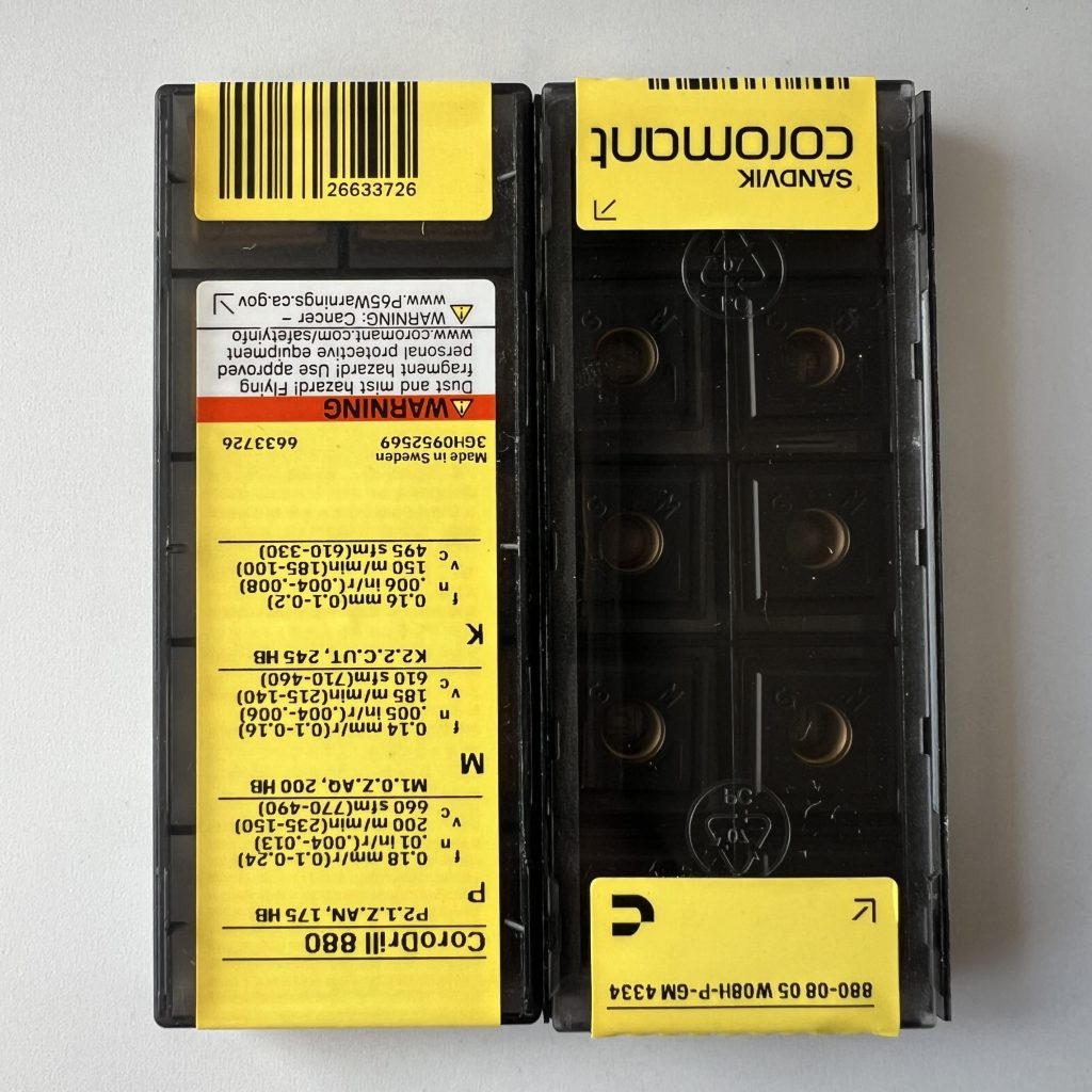 SANDVIK / 880-0805W08H-P-GM 4334 / 10 pcs