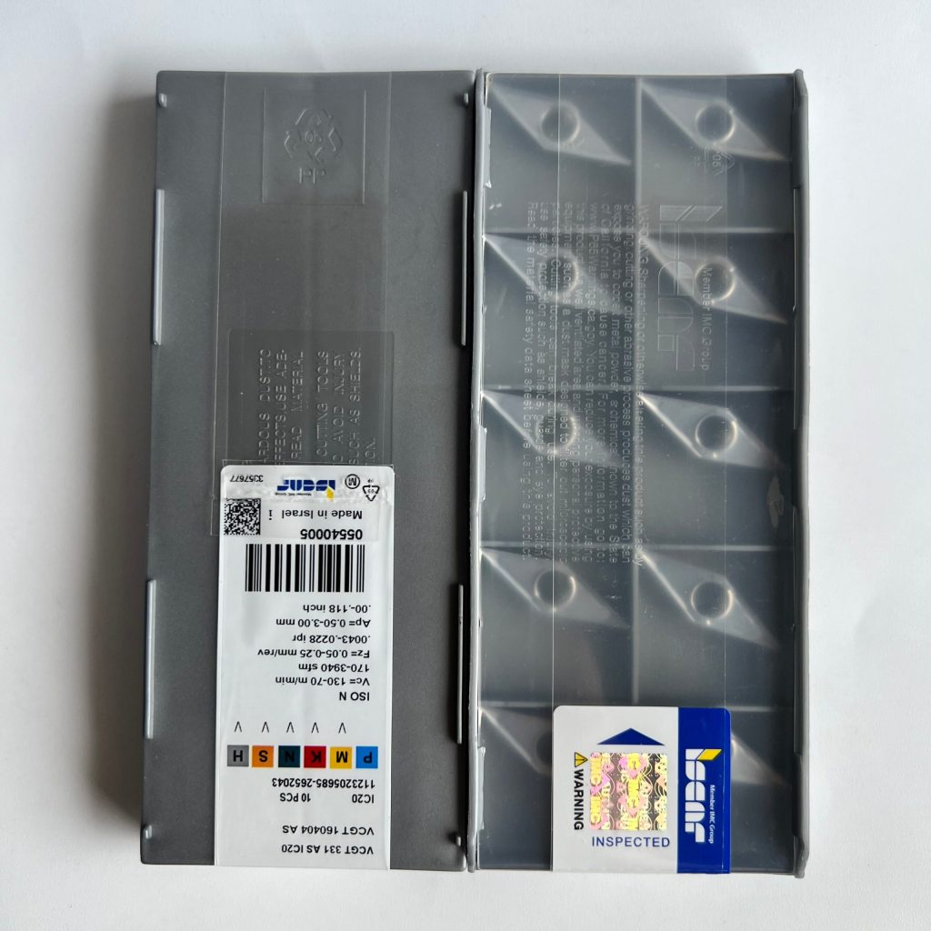 ISCAR / VCGT160404AS IC20 / 10 pcs
