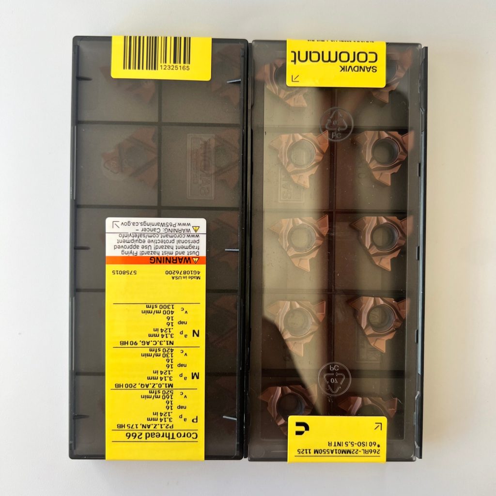 SANDVIK / 266RL-22MM01A550M 1125 / 10 pcs