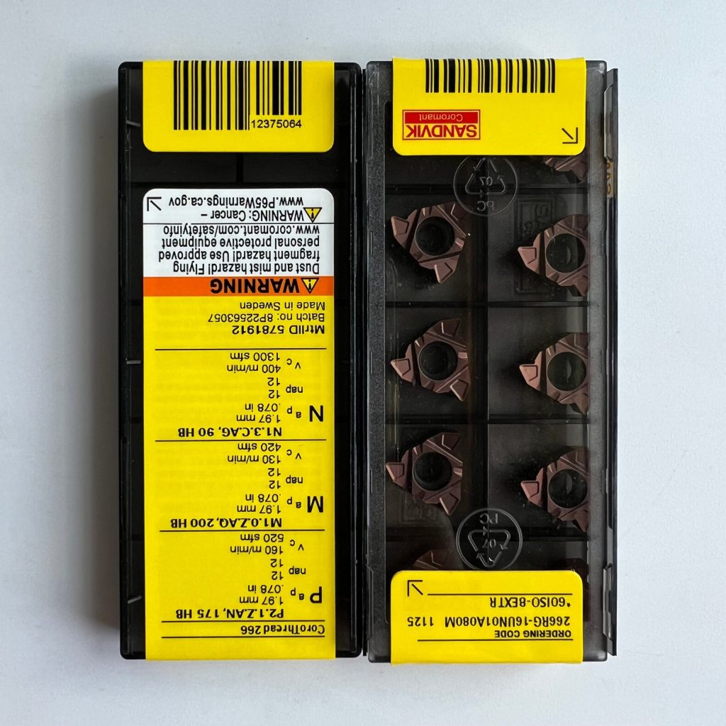 SANDVIK / 266RG-16UN01A080M 1125 / 10 pcs