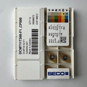 SECO / DCMT11T308-F1,CP500 / 10 pcs