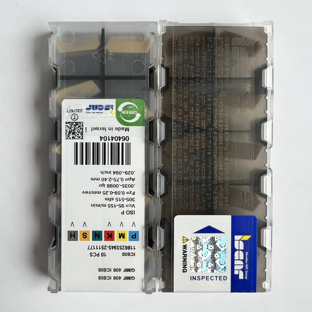 ISCAR / GIMF406 IC808 / 10 pcs