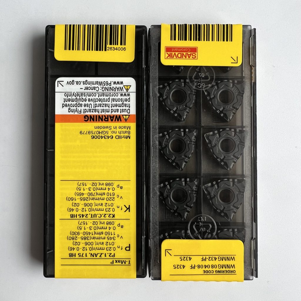 SANDVIK / WNMG080408-PF 4325 / 10 pcs