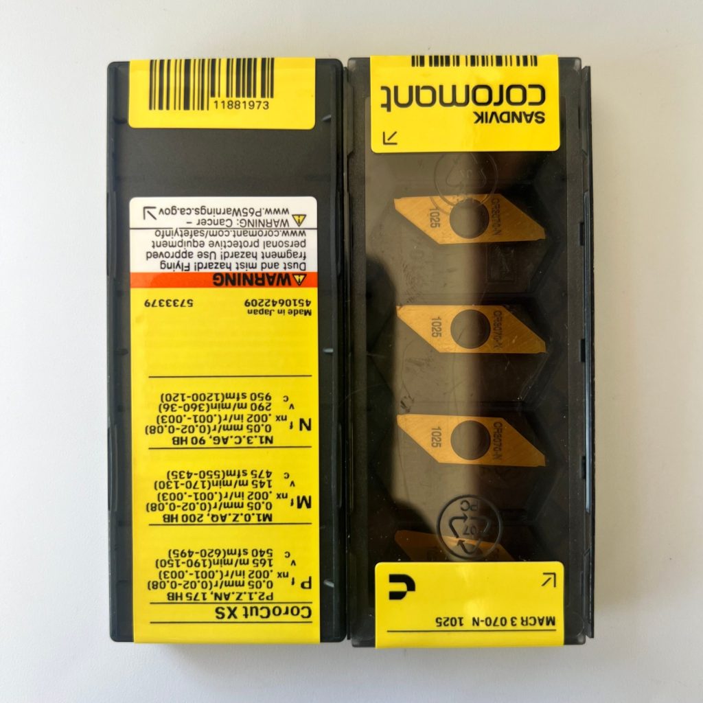 SANDVIK / MACR3070-N 1025 / 5 pcs