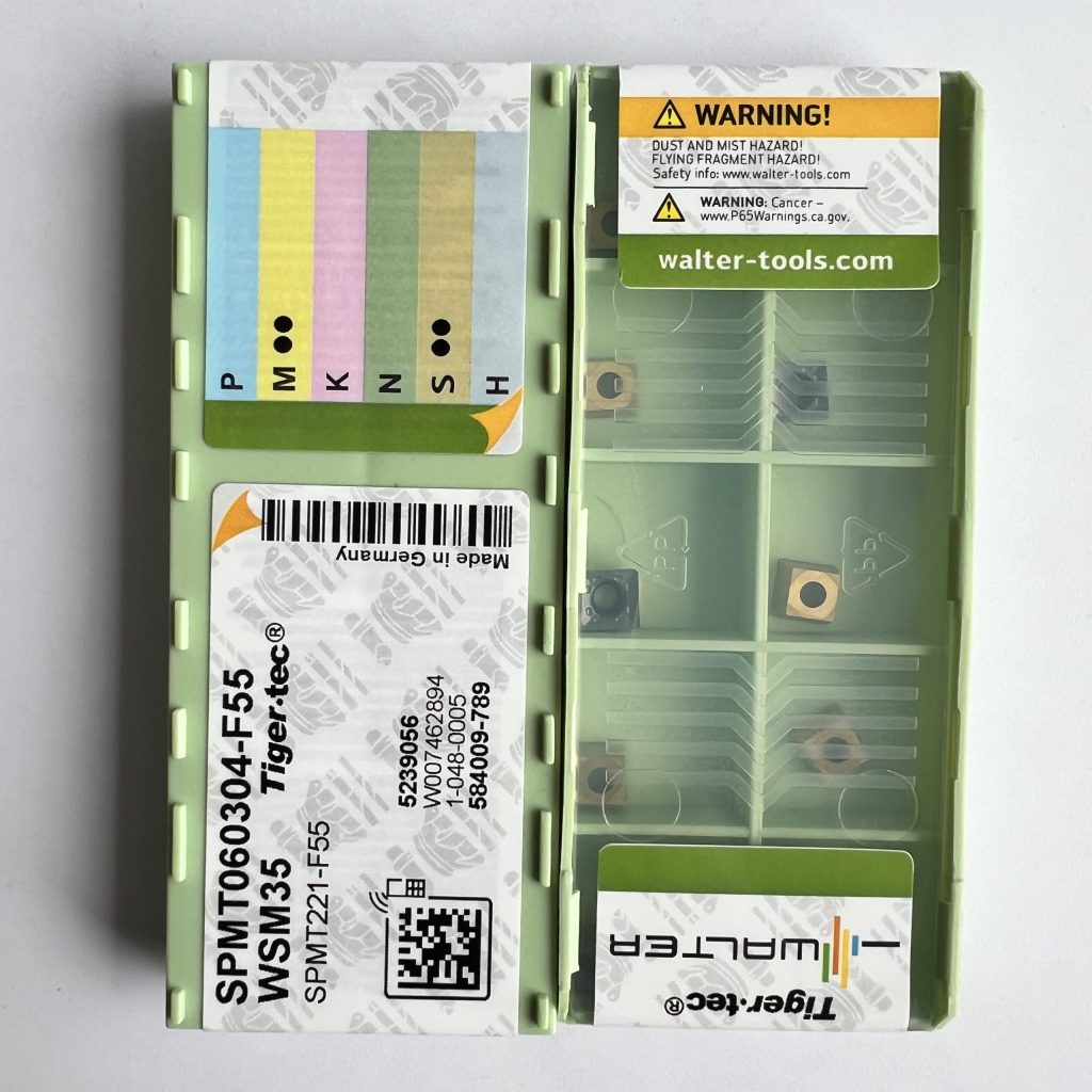 WALTER / SPMT060304-F55 WSM35 / 10 pcs