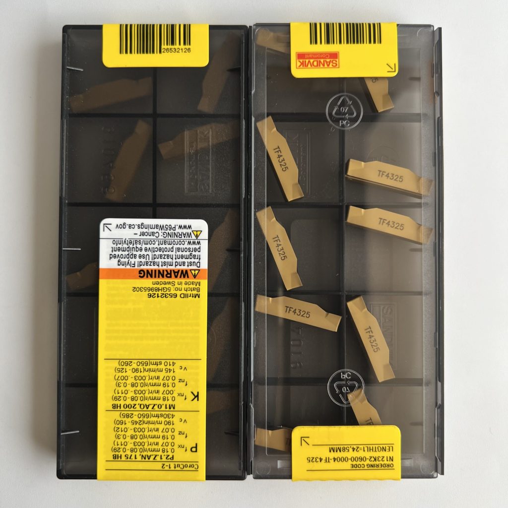 SANDVIK / N123K2-0600-0004-TF 4325 / 10 pcs