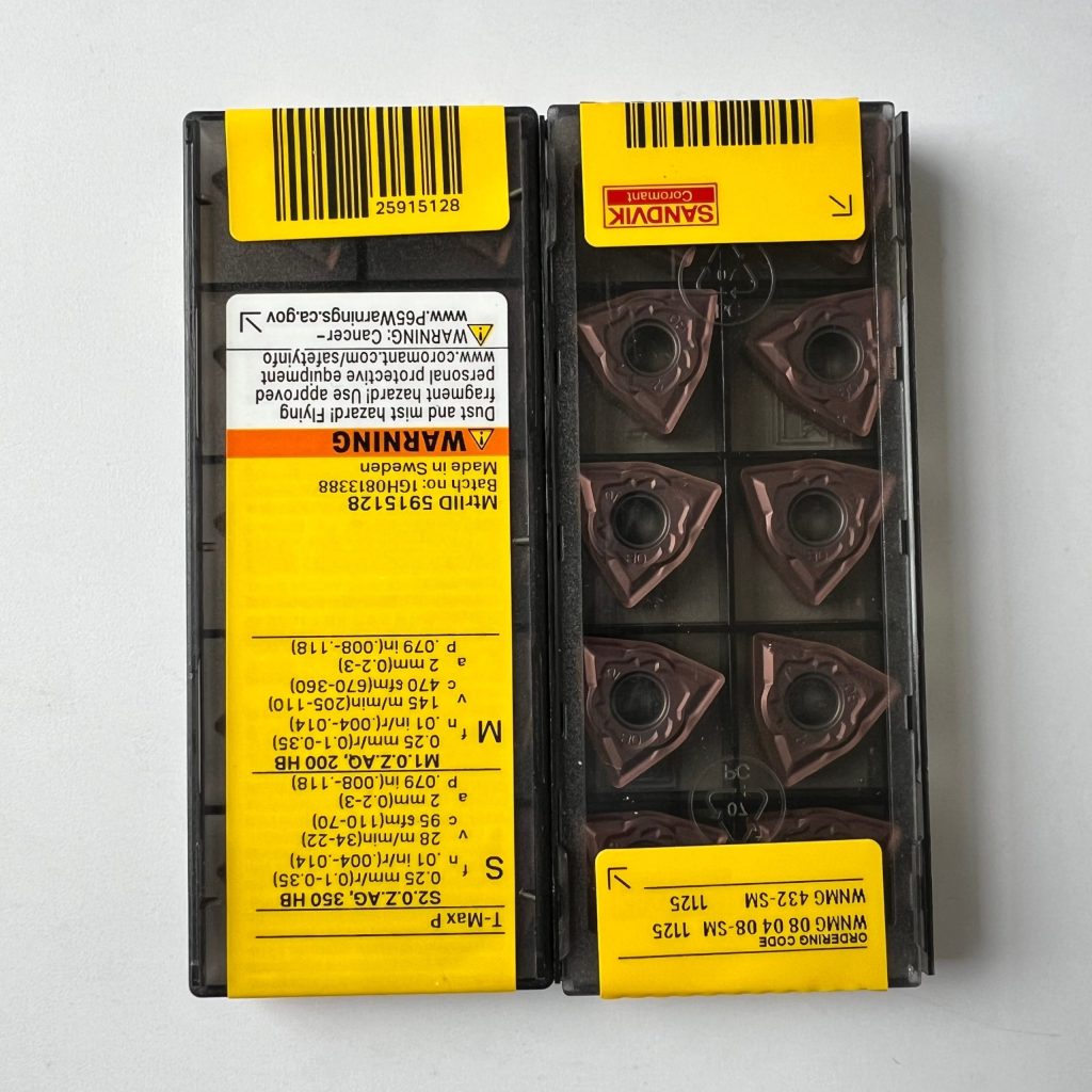 SANDVIK / WNMG080408-SM 1125 / 10 pcs