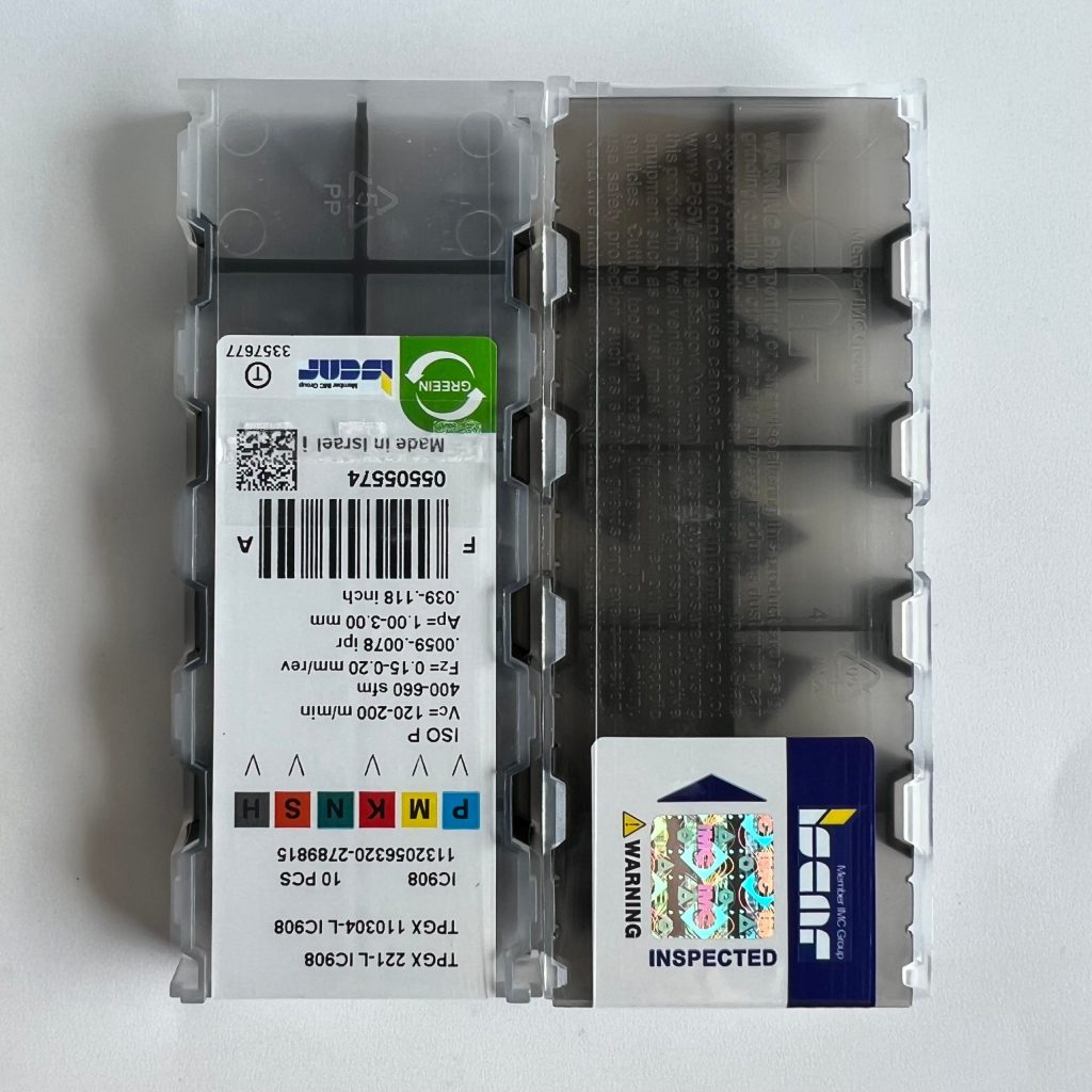 ISCAR / TPGX110304-L IC908 / 10 pcs