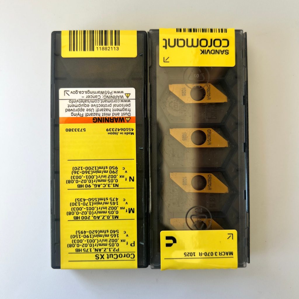 SANDVIK / MACR3070-R 1025 / 5 pcs