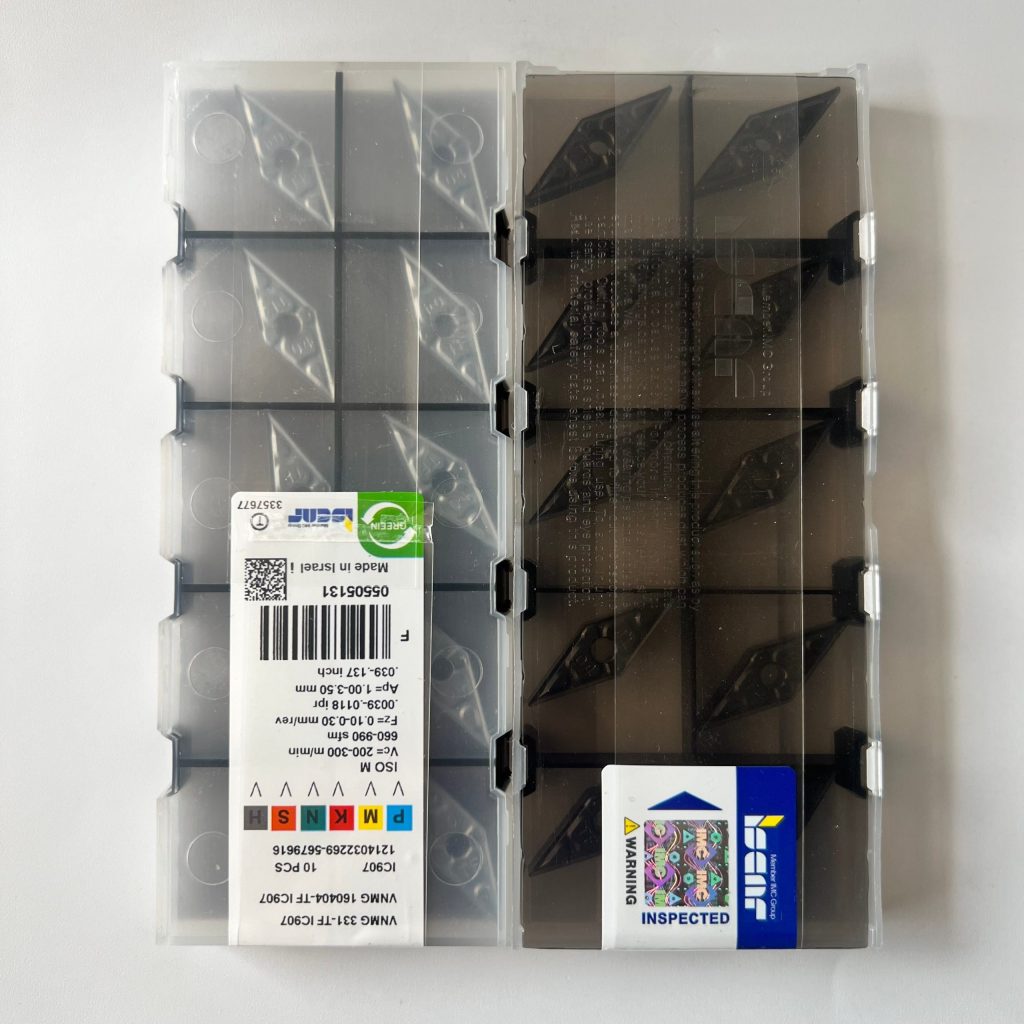 ISCAR / VNMG160404-TF IC907 / 10 pcs