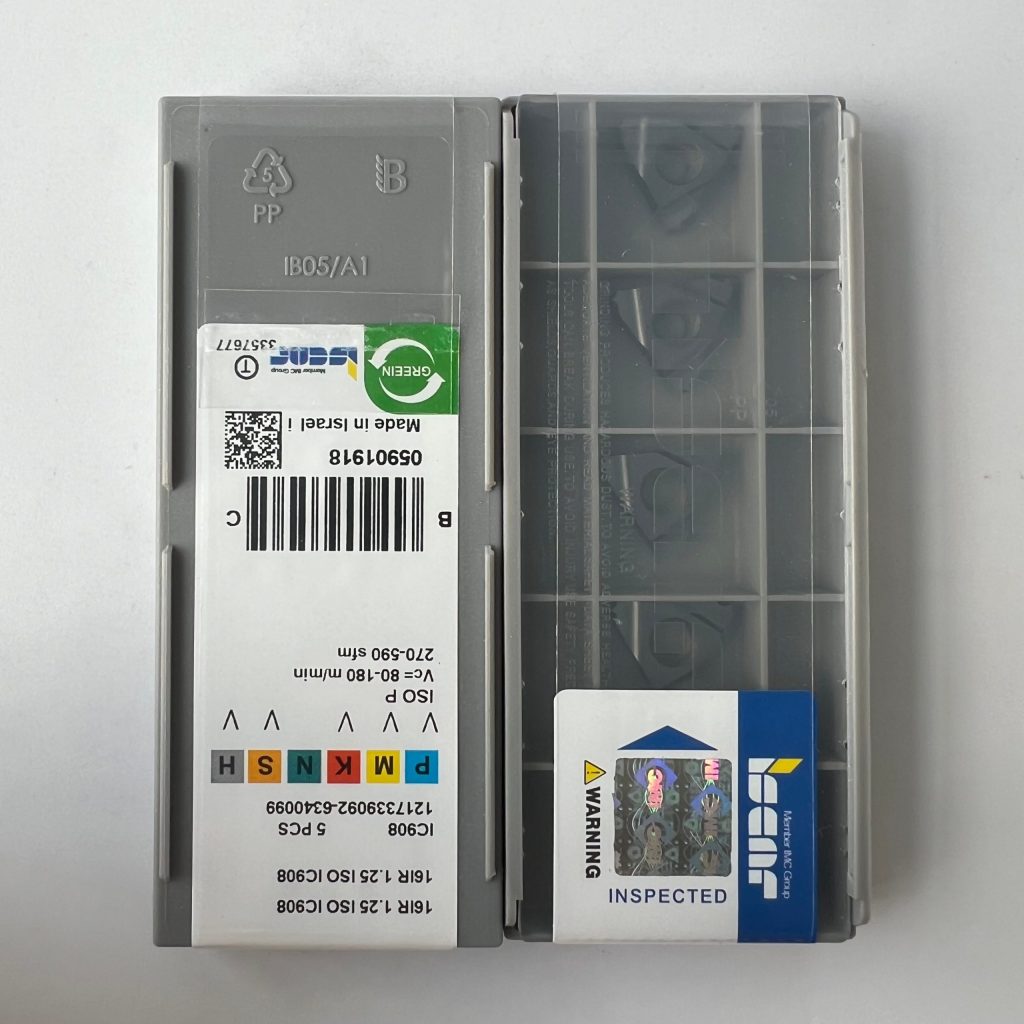 ISCAR / 16IR1.25ISO IC908 / 5 pcs