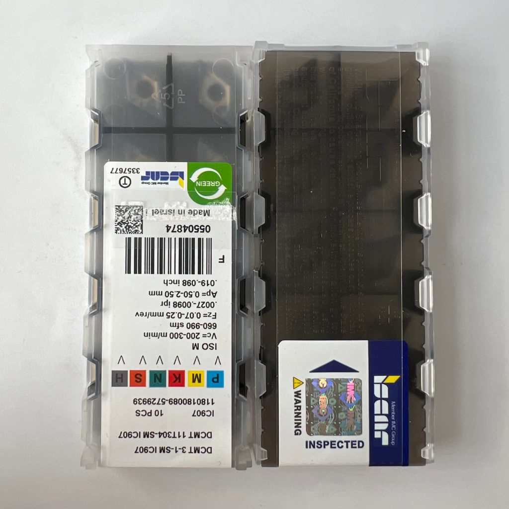 ISCAR / DCMT11T304-SM IC907 / 10 pcs
