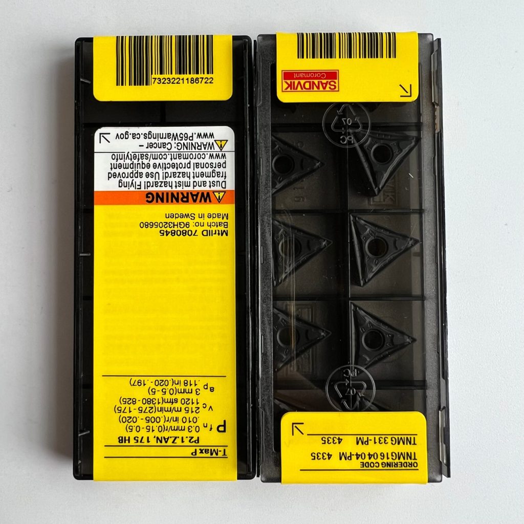 SANDVIK / TNMG160404-PM 4335 / 10 pcs