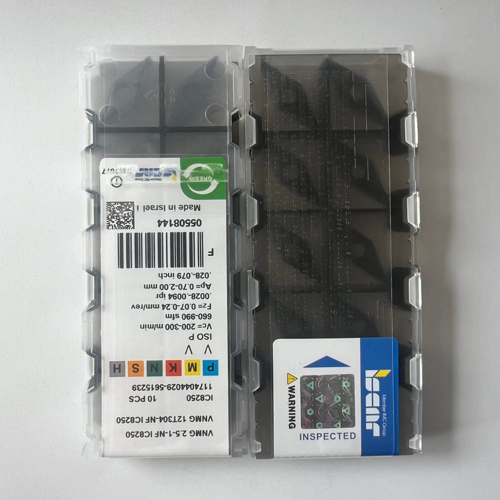 ISCAR / VNMG12T304-NF IC8250 / 10 pcs