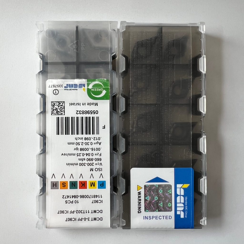 ISCAR / DCMT11T302-PF IC907 / 10 pcs