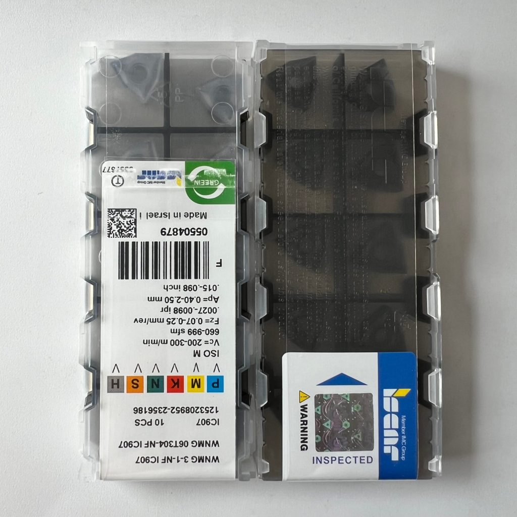 ISCAR / WNMG06T304-NF IC907 / 10 pcs