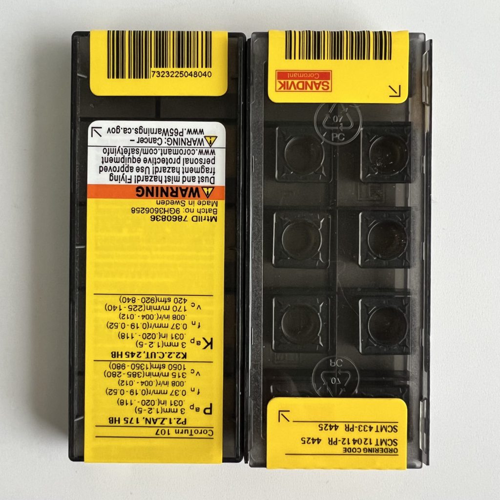 SANDVIK / SCMT120412-PR 4425 / 10 pcs