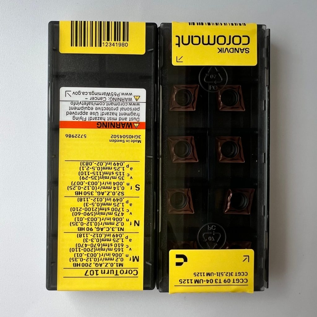SANDVIK / CCGT09T304-UM 1125 / 10 pcs