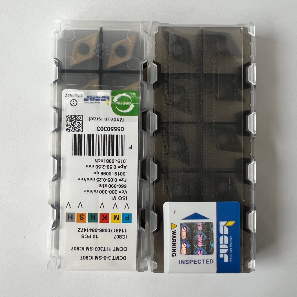 ISCAR / DCMT11T302-SM IC807 / 10 pcs