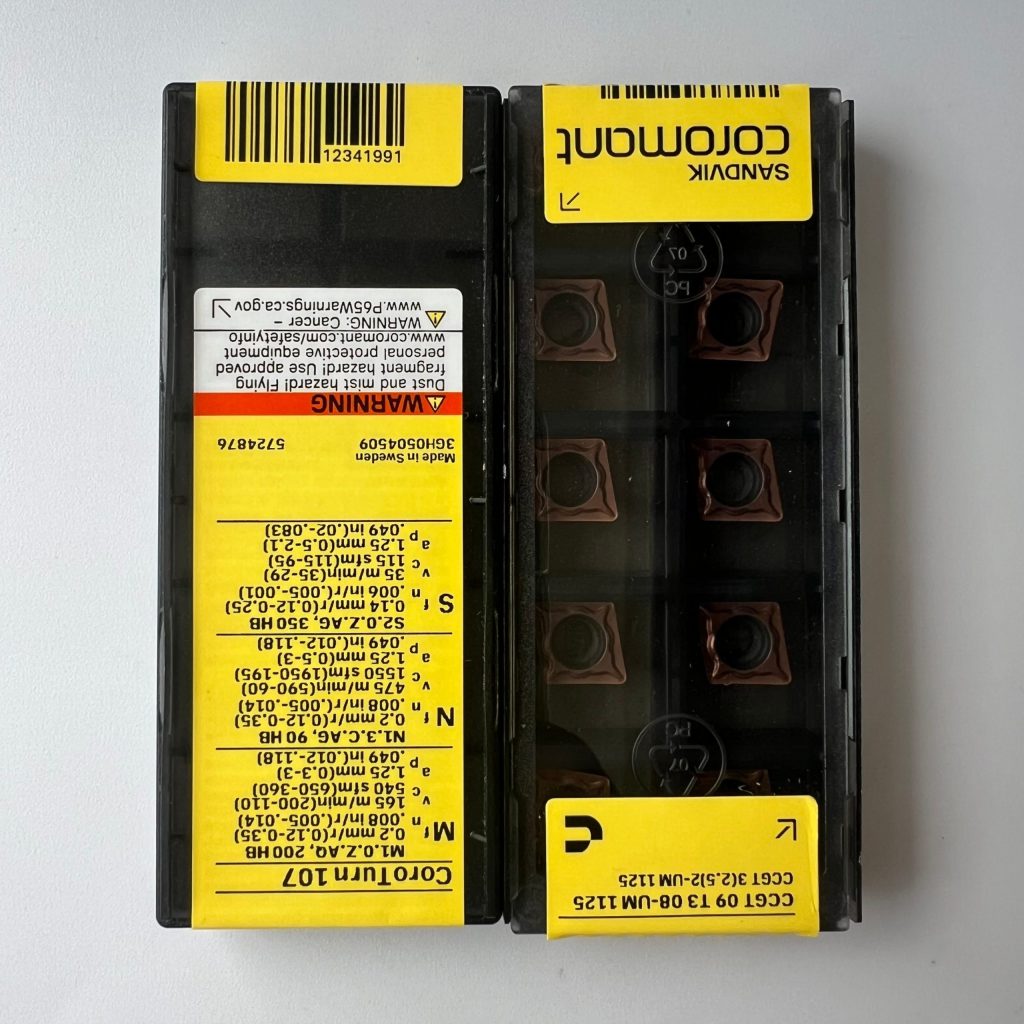 SANDVIK / CCGT09T308-UM 1125 / 10 pcs