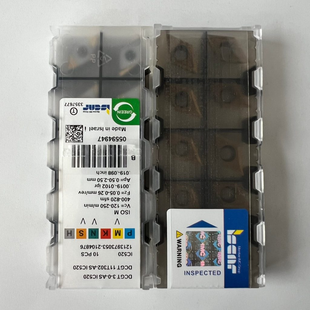ISCAR / DCGT11T302-AS IC520 / 10 pcs