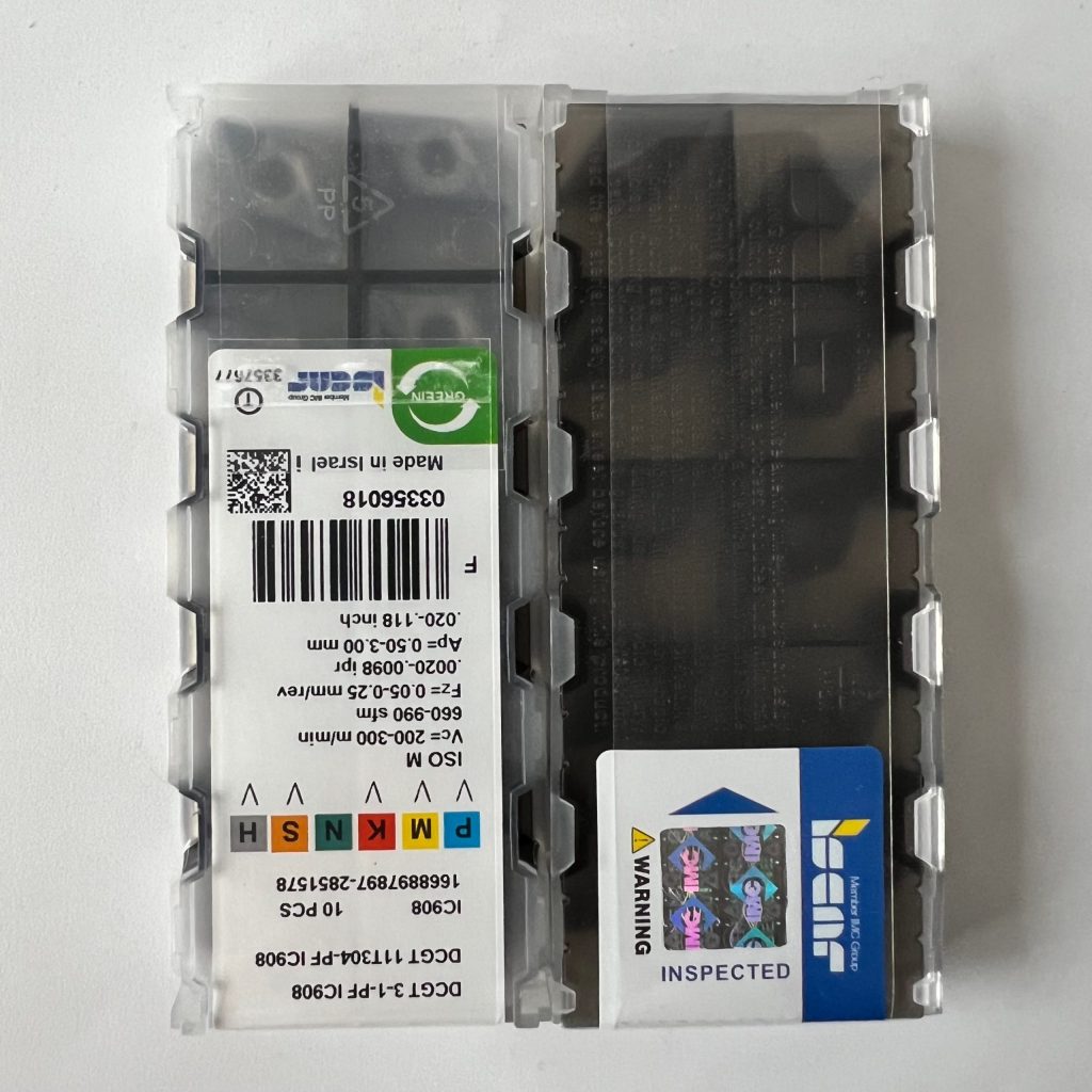 ISCAR / DCGT11T304-PF IC908 / 10 pcs