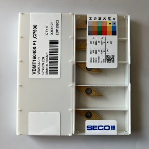 SECO / VBMT160408-F1,CP500 / 5 pcs