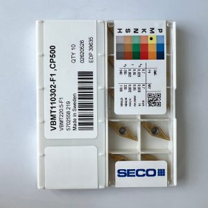SECO / VBMT110302-F1,CP500 / 10 pcs