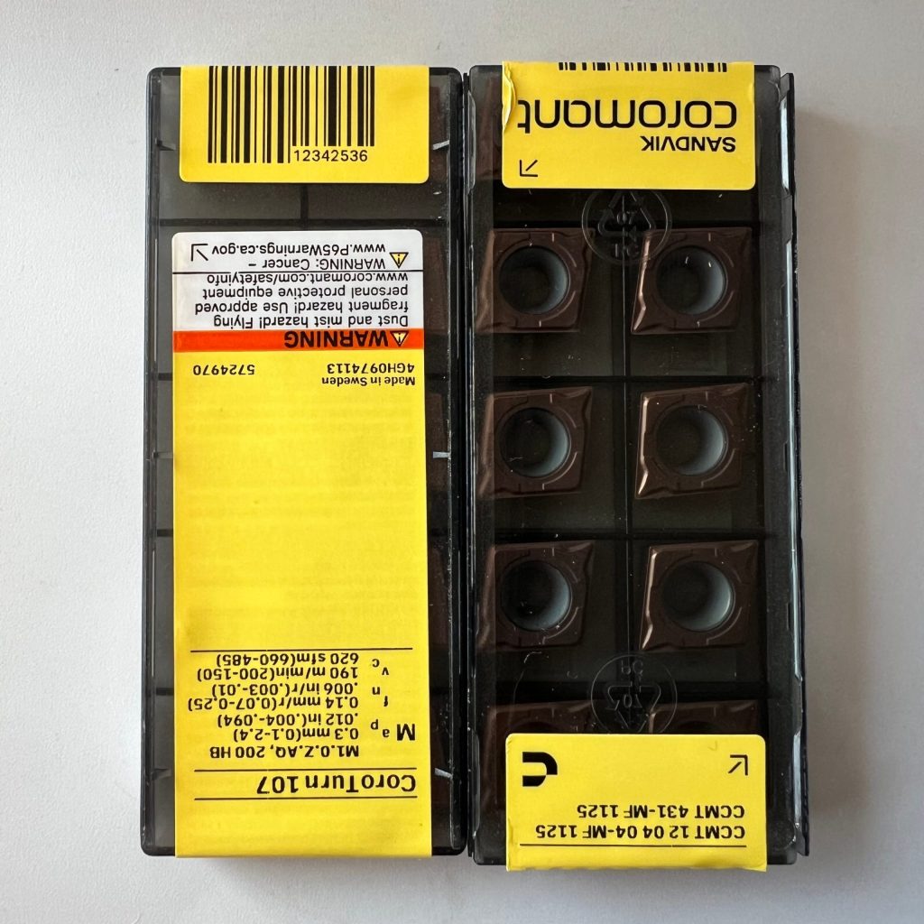 SANDVIK / CCMT120404-MF 1125 / 10 pcs