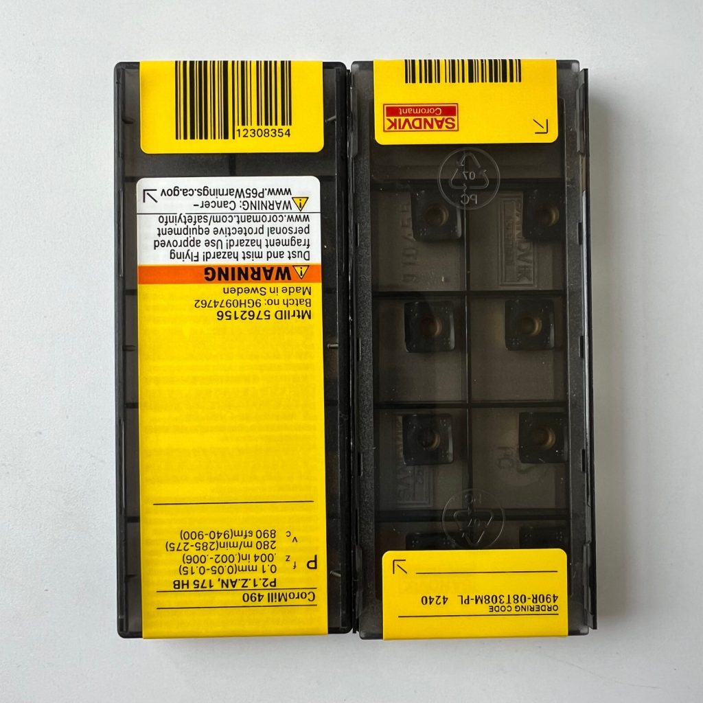 SANDVIK / 490R-08T308M-PL 4240 / 10 pcs